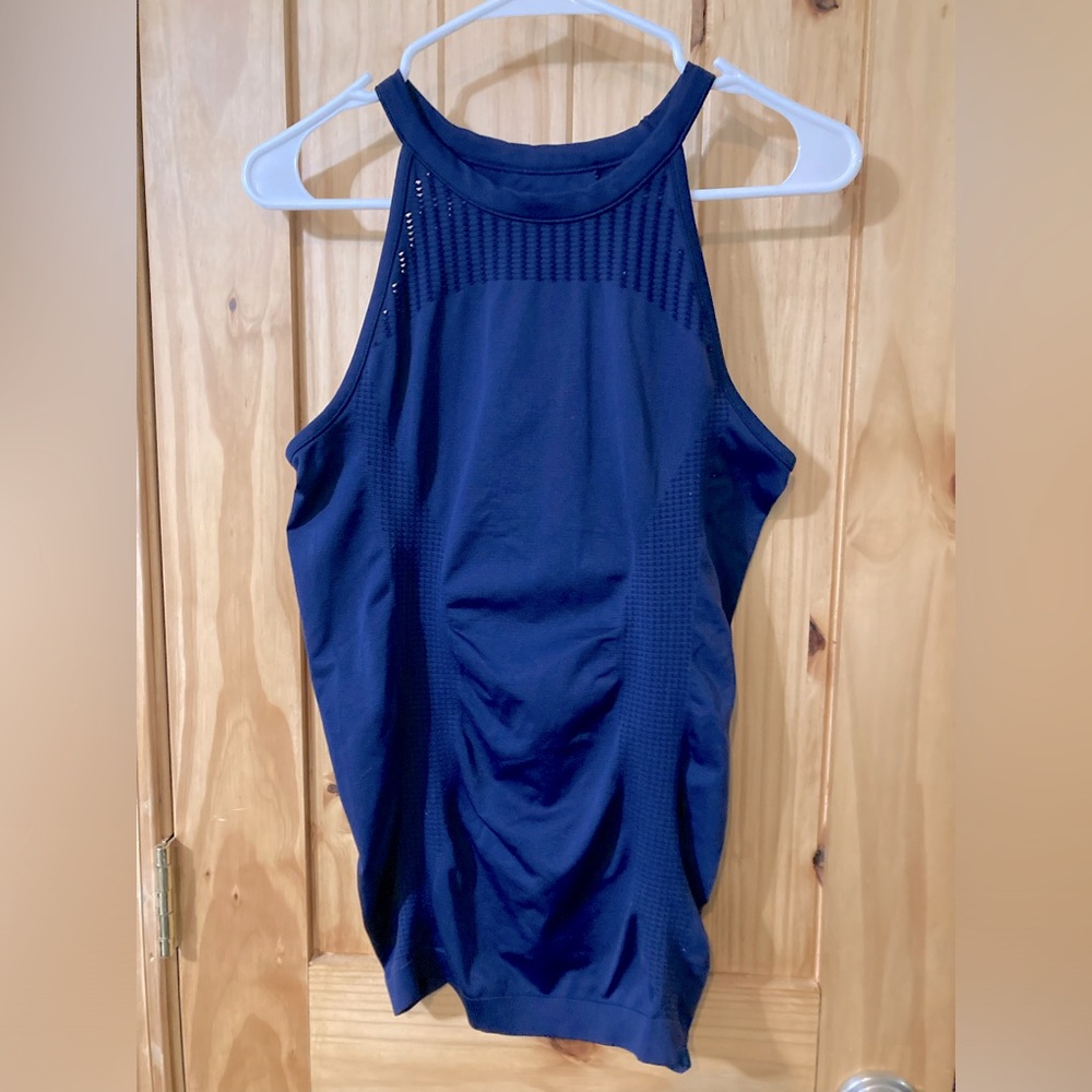Athleta size S racerback-style stretchy workout top